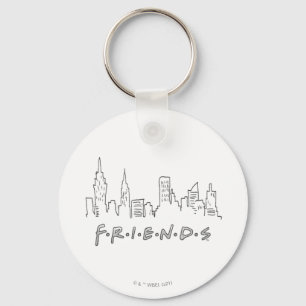Porte-clés FRIENDS™ Silhouette de New York