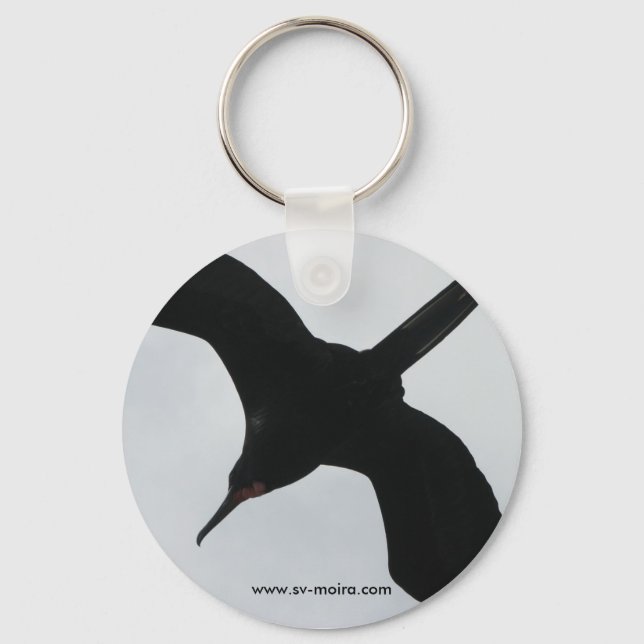 Porte-clés Frigate Bird (Fragata), îles Galapagos 2 (Recto)