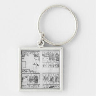 Porte-clés Frise du della Querciola de grotte