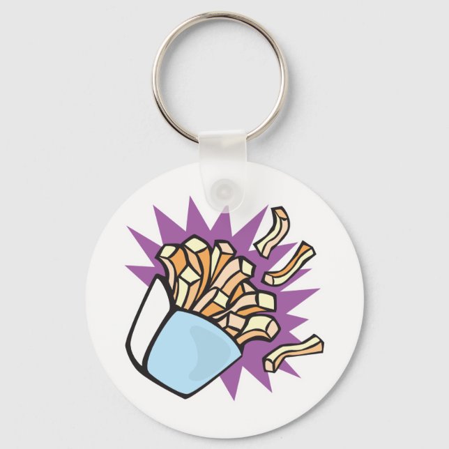 Porte-clés frites délicieuses (Recto)