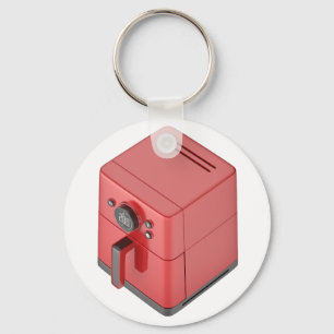 Porte-clés Friteuse à air rouge