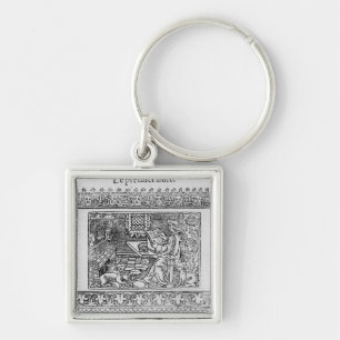 Porte-clés Frontispice au premier livre d'Utopie