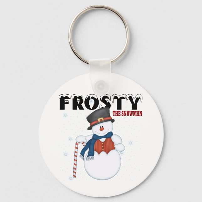 Porte-clés Frosty le bonhomme de neige (Recto)