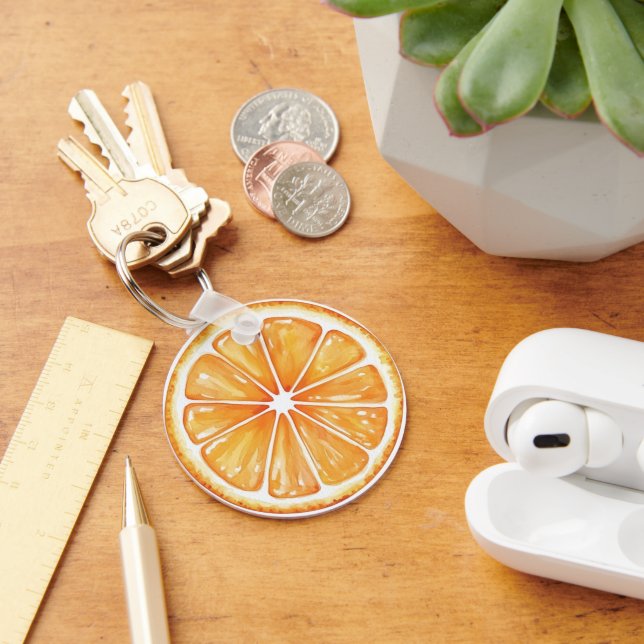 Porte-clés Fruit Orange (Bureau)