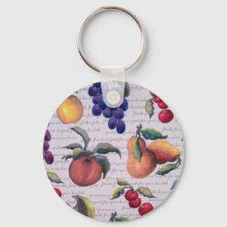 Porte-clés fruits