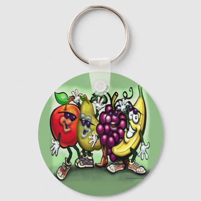Porte-clés Fruits (Recto)