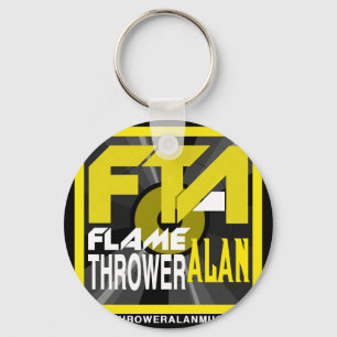 Porte-clés FTA Flame Thrower Alan Music Vêtements et articles