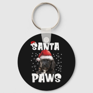 Porte-clés Fun Apoo lumières de Noël Arbre Amoureux des chien