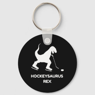 Porte-clés Fun Boys Hockey sur glace T Rex Dinosaur