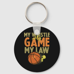 Porte-clés Fun Bysketbyll Citations d'arbitre Don I Hoops Ref