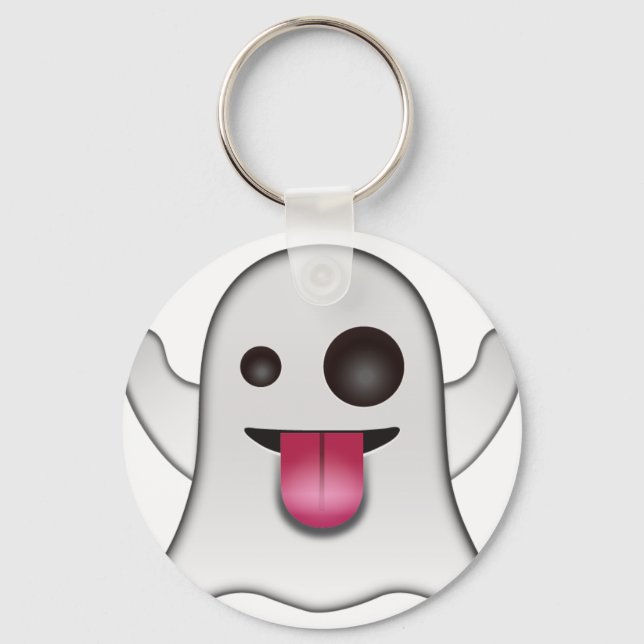 Porte-clés Fun Cool Emoji Scandaleux (Recto)
