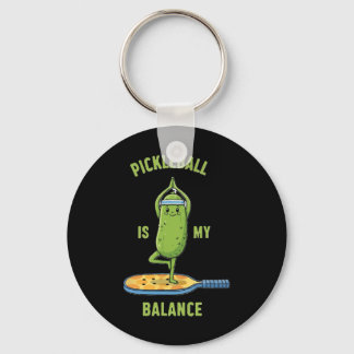 Porte-clés Fun Tee Yoga Pickle Picklell Est Ma Lance Graphiqu