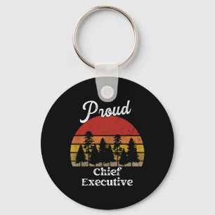 Porte-clés Funky Chief Executive Shirts Job Title Professions