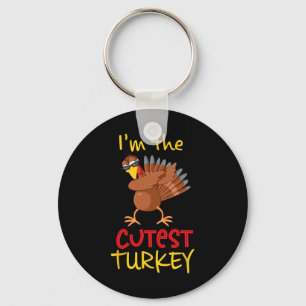 Porte-clés Funky Cutest Turquie Matching Family Group Thanksg