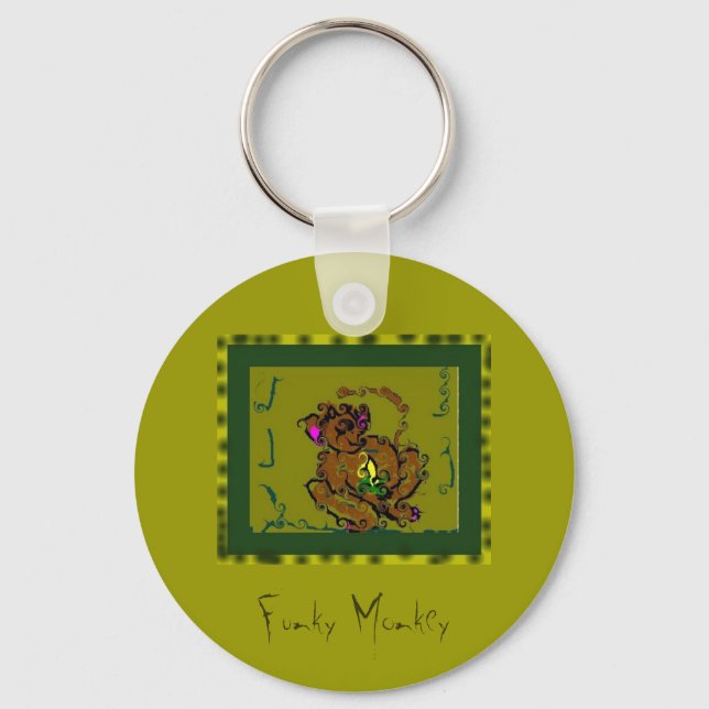 Porte-clés Funky  Monkey (Recto)