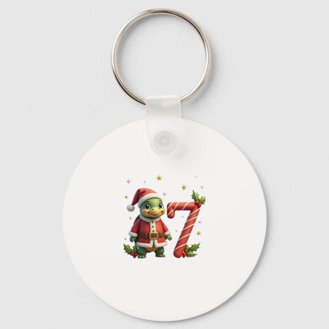 Porte-clés Funny 67 Meme Turtle Christmas PJm Men Women Famil (Recto)