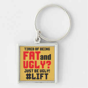 Porte-clés Funny Bodybuilding Gym