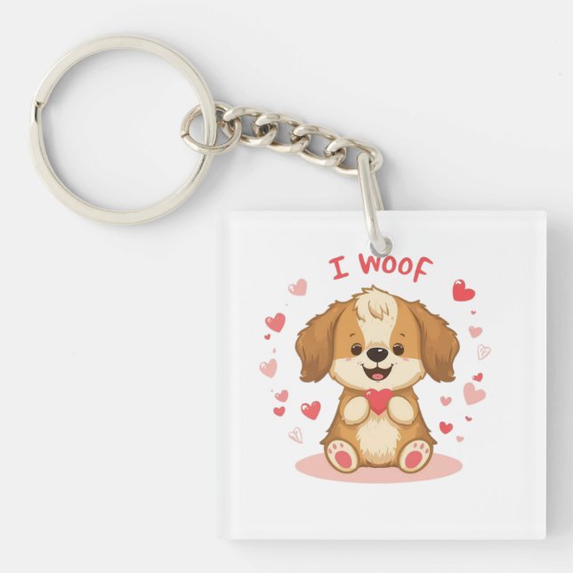 Porte-clés Funny & Cute Valentine’s Day Gift (Devant)