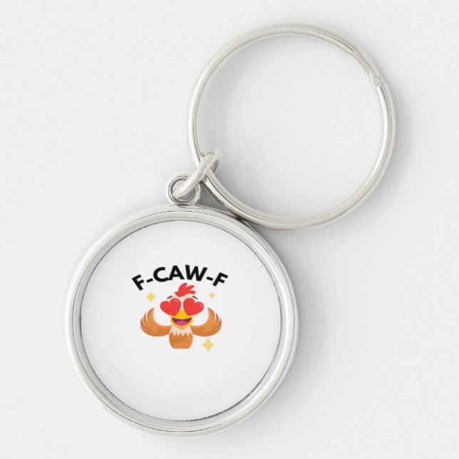 Porte-clés Funny F-Caw-F Classic (Devant)