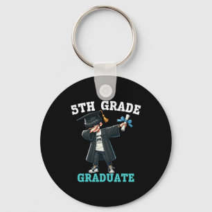 Porte-clés Funny Garçons de 5e année Graduation Grad Dabbing
