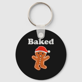 Porte-clés Funny Gingerbread Man Baked Cookie Baking Adult Ch