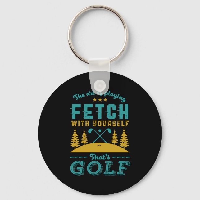 Porte-clés Funny Golf Player Quote Golfers Love Golfing Srt  (Recto)