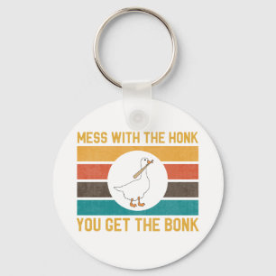 Porte-clés Funny Goose Mess With The Honk You Get The Bonk