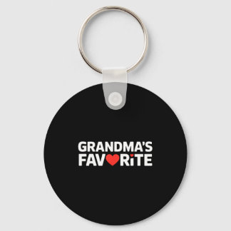 Porte-clés Funny Grandmas Favorite Family Humor Tees For Men 