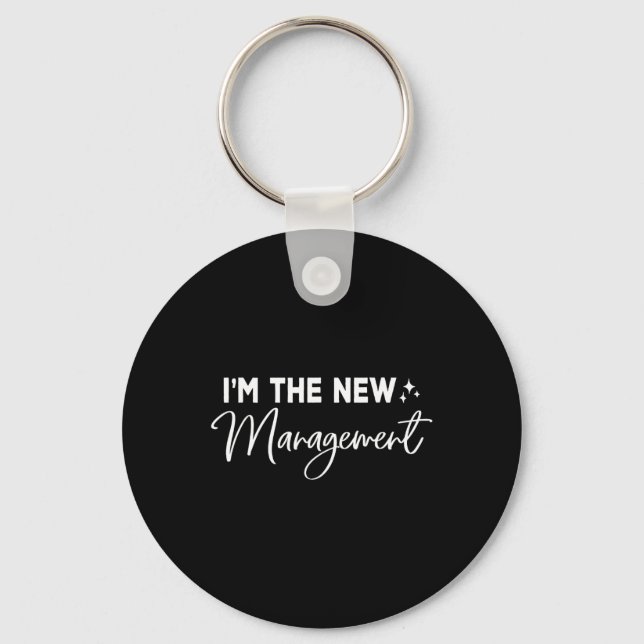 Porte-clés Funny I'm The New Management Cute New Bride Honeym (Recto)
