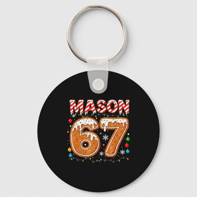 Porte-clés Funny Mason 67 Christmas Holiday Women Kids Xmas P (Recto)
