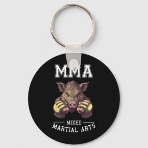 Porte-clés Funny Mixed martial art Boar - Thai Boxing Cage Co