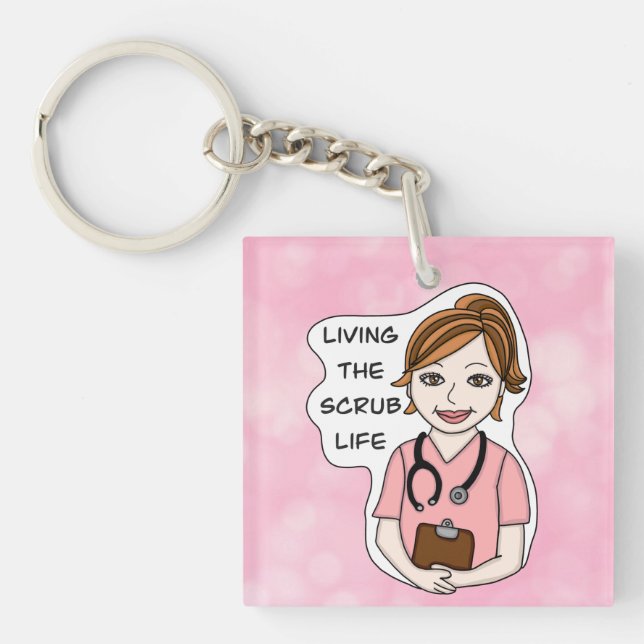 Porte-clés Funny | Nurses Life (Devant)