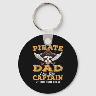 Porte-clés Funny Pirate Nuit Papa Croisière Famille Vacances 