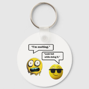 Porte-clés Funny Porte - clé Emoji
