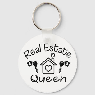 Porte-clés Funny Real Estate Agent Home Broker Cute Realtor