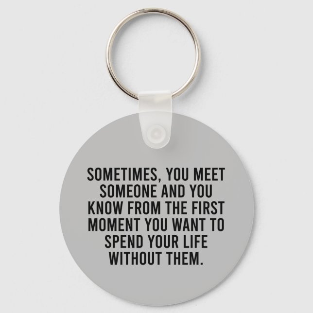 Porte-clés Funny Sarcastic Introvert Humour Dire (Recto)