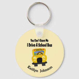 Porte-clés Funny School Bus Driver Key Ring