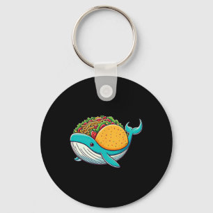 Porte-clés Funny Tacos Baleine Océan Enfants Hommes Femmes Ci
