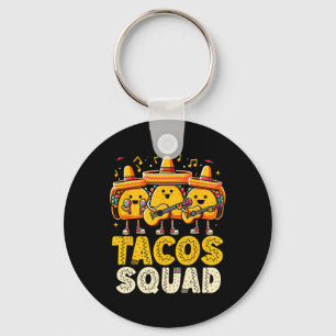 Porte-clés Funny Tacos Squad Cinco De Mayo Parti Mexicain Tac