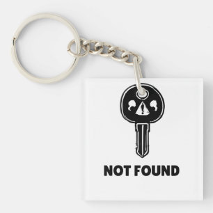 Porte-clés Funny Tech Porte - clé - Conception "404 Key Not F