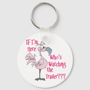 Porte-clés Funny Trailer Park