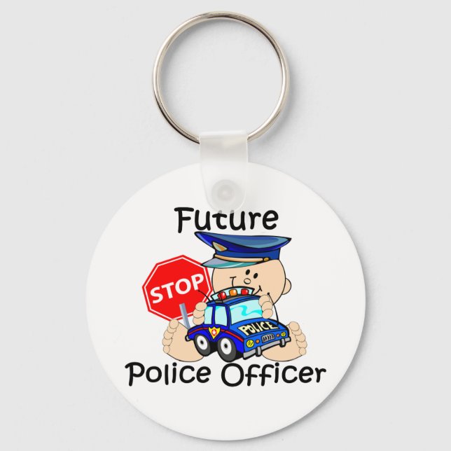 Porte-clés futur officier de police (Recto)