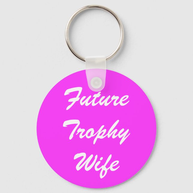 Porte-clés Future Femme du trophée (Recto)