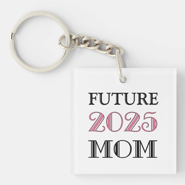 Porte-clés Future Mom 2025 (Devant)