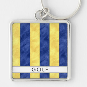 Porte-clés G Golf Nautical Signal Flag + Your Name