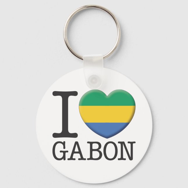 Porte-clés Gabon (Recto)
