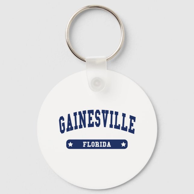 Porte-clés Gainesville Florida College Style tee - shirt (Recto)