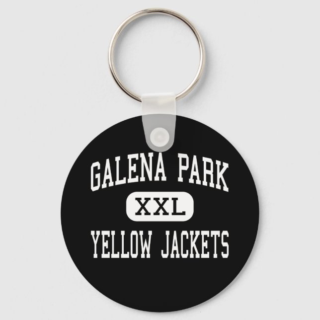 Porte-clés Galena Park - Vestes Jaunes - Haute - Galena Park (Recto)