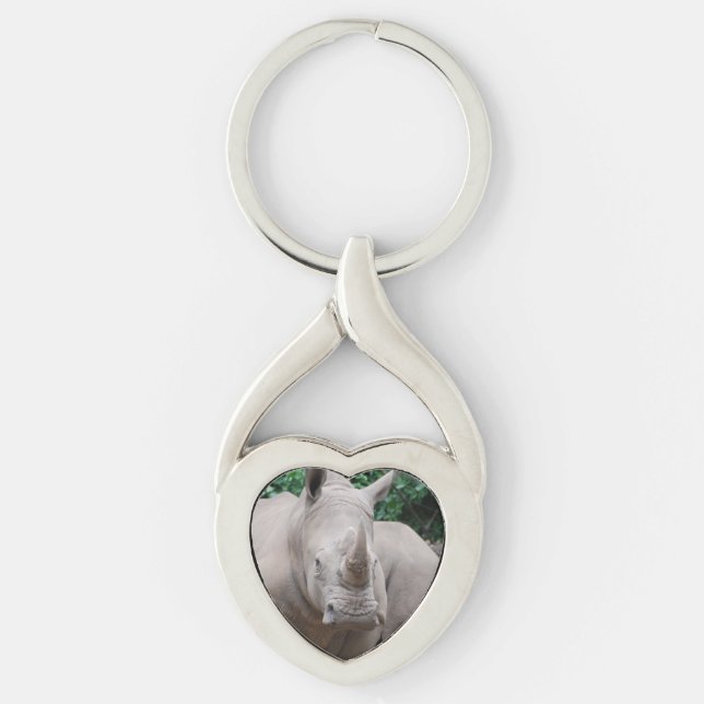 Porte-clés Gambades de rhinocéros (Devant)