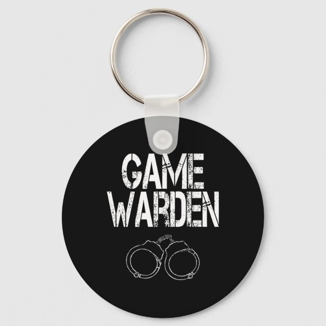 Porte-clés Game Warden menottes Lazy Costume Halloween (Recto)
